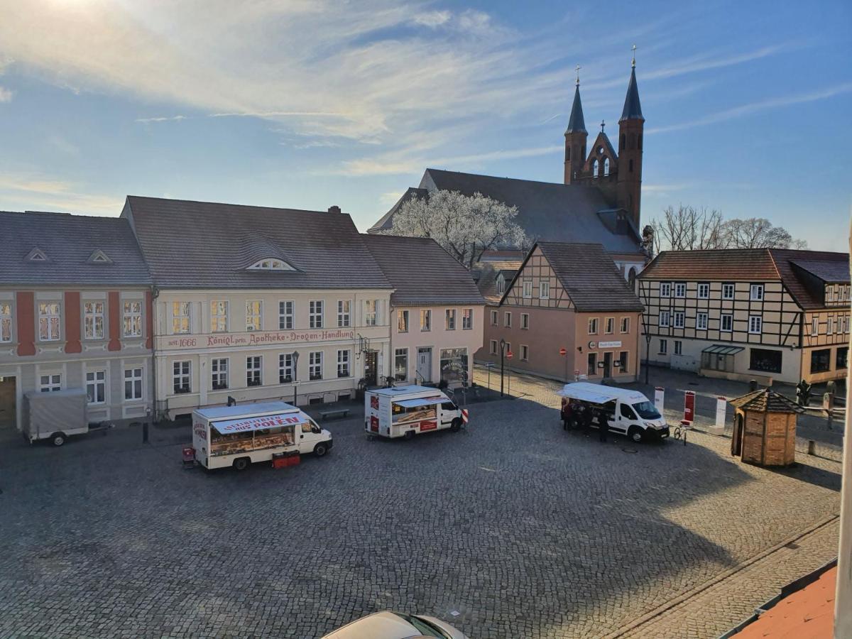 Cafe Schroeder Ferienwohnung Kyritz Exteriör bild
